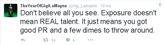 Gigi on talent