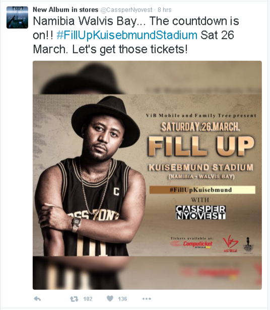 cassper countdown