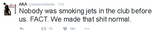 aka smoking jets