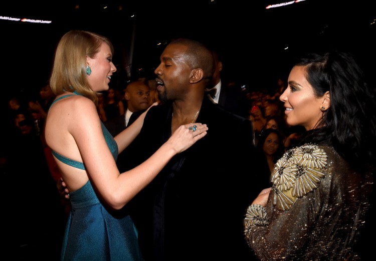 There's a footage of Taylor Swift co-signing Kanye West's "Famous."