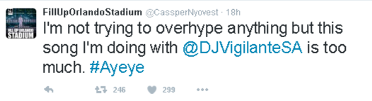 Cassper DJ Vigi