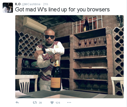 Got mad W's lined up for you browsers