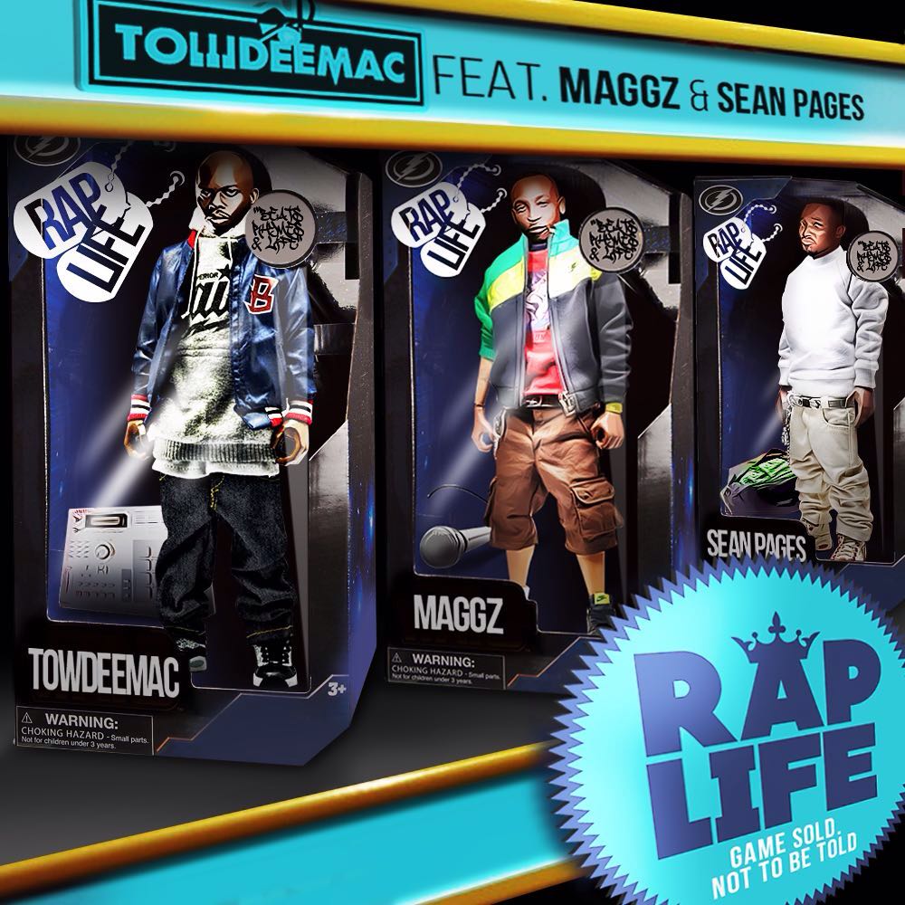Todeemac has finally released the artowrk for his upcoming single titled 'Rap Life' featuring Sean Pages and Maggz.
