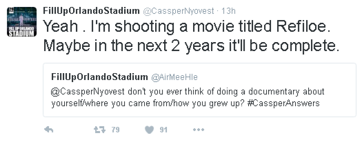 im shooting a moovie