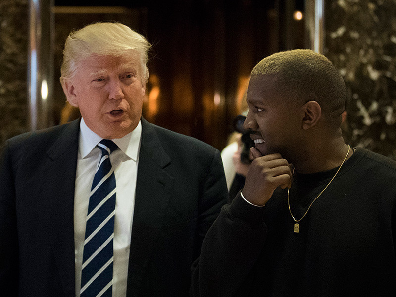 Kanye West Meets With Donald Trump In New York