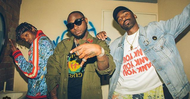 Check Out #BTS Images From Riky Rick's Murdah Music Video Featuring Davido