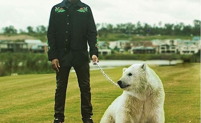 Fans Call Out Riky Rick For Polar Bear Picture