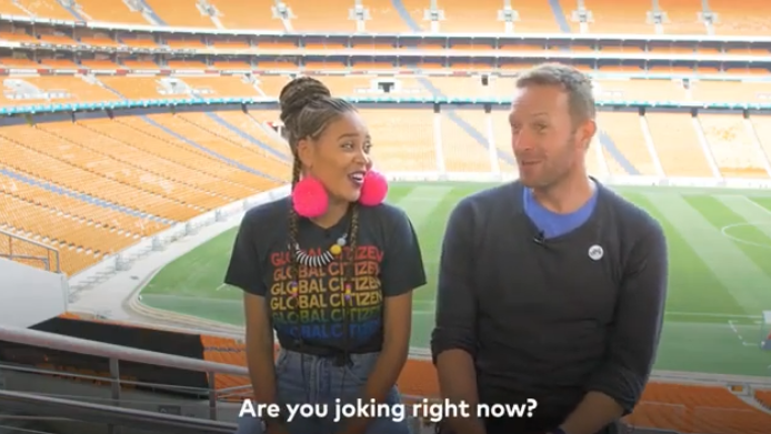 Sho Madjozi Records Song With Coldplay's Chris Martin