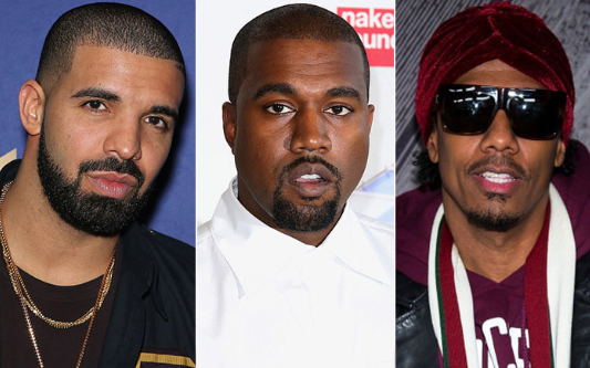 Kanye Calls Out Nick Canon & Drake Over Kim Kardashian Cheating Rumors