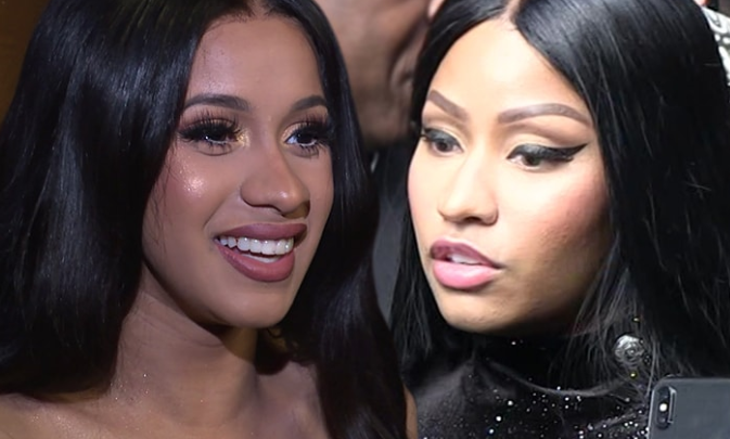 Cardi B Slams Nicki Minaj's Fans After Dropping 'Money'