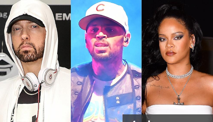 Eminem Sides With Chris Brown In The Rihanna Scandal