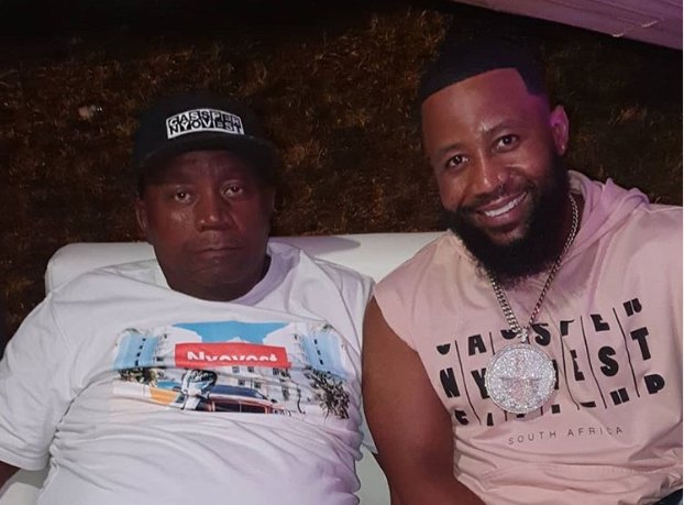 Watch! Cassper Goes Partying With His Dad