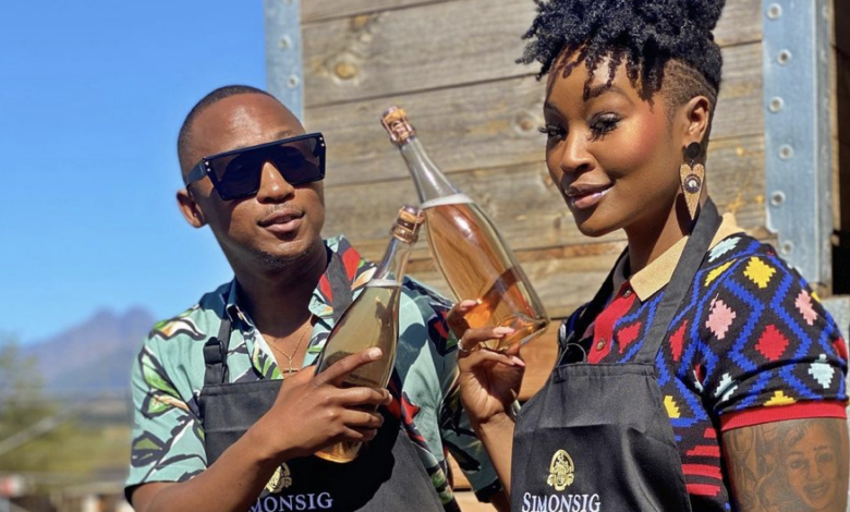 Pics! 5 Photo's Of Khuli Chana & Lamiez Holworthy In Celebration Of Their 1 Year Anniversary