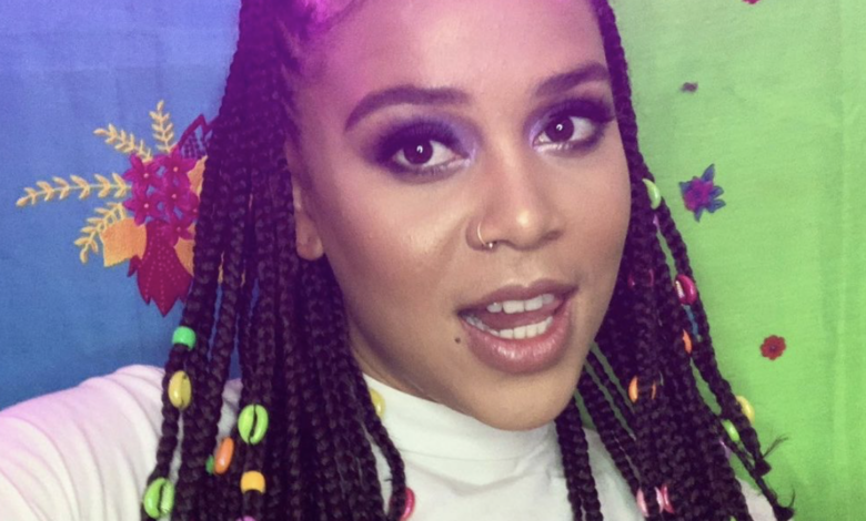 Pic! Sho Madjozi Shares A Throwback Snap Of Herself In Her High School Days