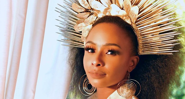 Boity Shows Off Her New Diamond Customized Chain From Dr Lex Leo!