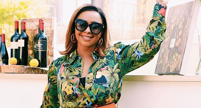 Boity Celebrates Being The First South African Woman To Create Her Own Alcoholic Beverage