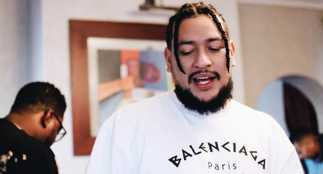 Watch! AKA Channels His Inner Andre 3000 With New Hairstyle